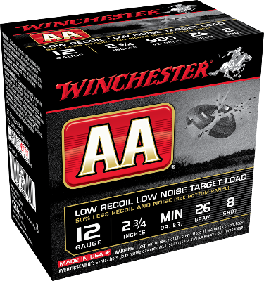 Winchester AA 12ga 26gram #8 980fps #AA12FL8