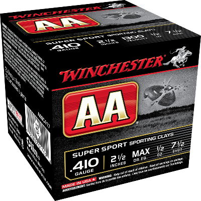 Winchester AA 410ga 1/2oz #7.5 1300FPS *AASC417