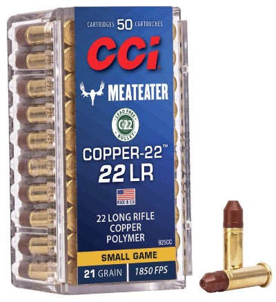 CCI Copper 22LR 21gr HP