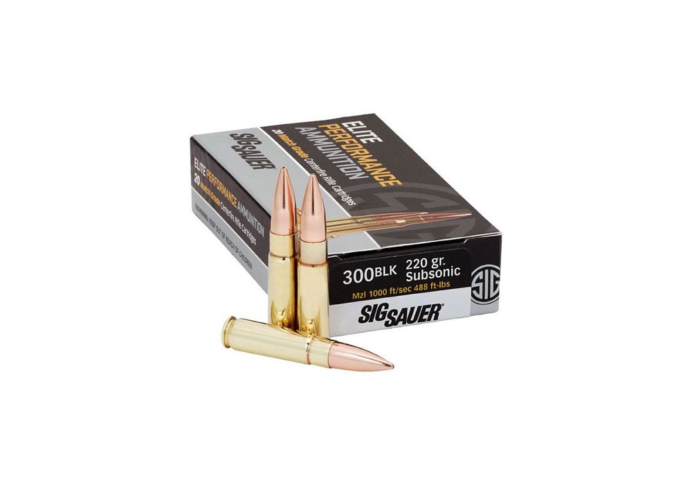 Sig Sauer 300 Blackout 220 OTM Elite Match