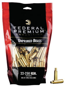 Federal 22-250 Rem Brass - BLUE COLLAR RELOADING