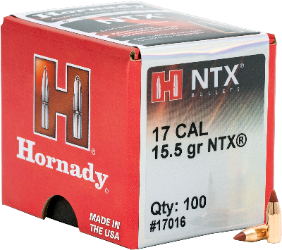 Hornady 17cal 15.5gr NTX #17016