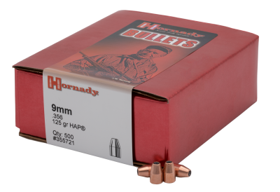 Hornady 9mm 125gr HAP #355721