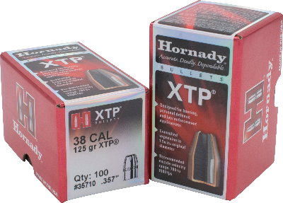 Hornady 38cal 125gr XTP #35710 - BLUE COLLAR RELOADING