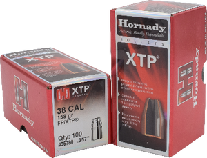 Hornady 38cal 158gr FP-XTP #35780 - BLUE COLLAR RELOADING