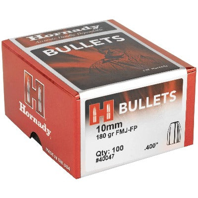 Hornady 10mm 180gr FMJ-FP