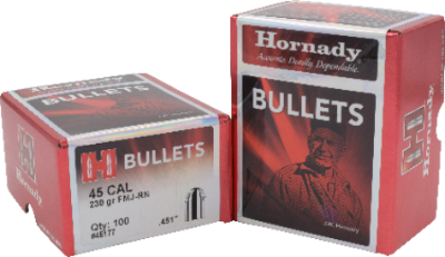 Hornady 45cal 230gr FMJ-RN #45177 - BLUE COLLAR RELOADING