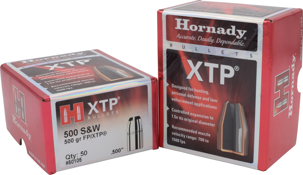 Hornady 50cal 500gr XTP  #50105 - BLUE COLLAR RELOADING