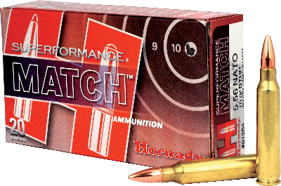 Hornady 5.56 NATO 75gr BTHP