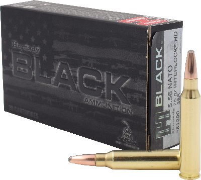 Hornady 5.56 NATO 75gr Interlock HD SBR