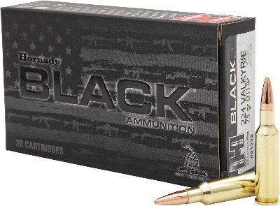 Hornady 224 Valkyrie 75gr BTHP