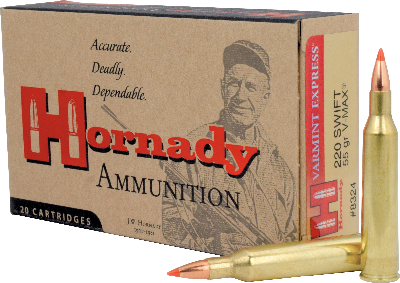 Hornady 220 Swift 55gr V-Max