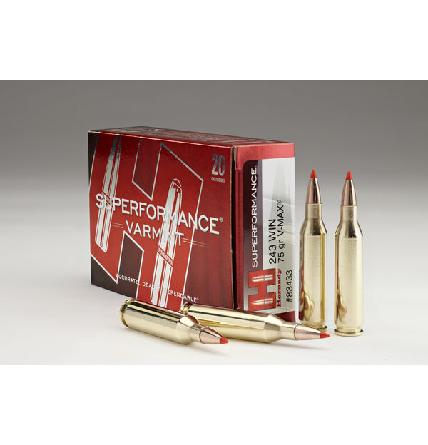 Hornady 243 Win 75gr V-Max - BLUE COLLAR RELOADING