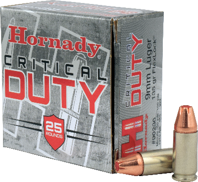 Hornady 9mm 135gr FlexLock Critical Duty