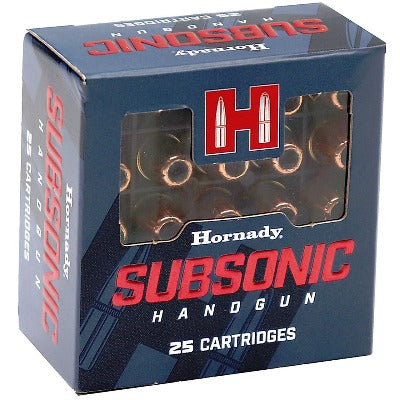 Hornady 9mm Luger 147gr XTP Subsonic