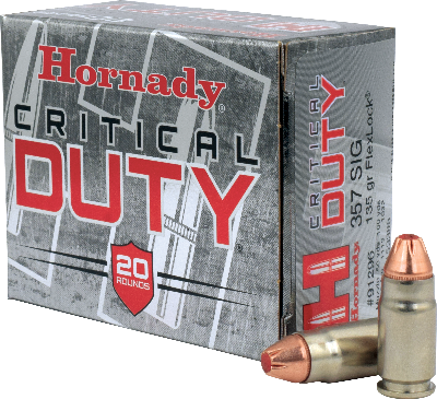 Hornady 357 Sig 135gr FlexLock Critical Duty