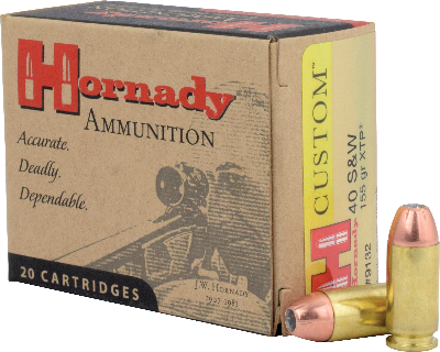 Hornady 40 S&W 155gr JHP