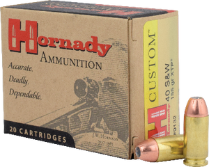 Hornady 40 S&W 155gr JHP