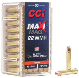 CCI Maxi-Mag 22 WMR 40gr TMJ