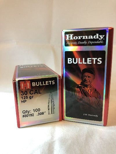 Hornady 30cal 125gr HP #30192 - BLUE COLLAR RELOADING