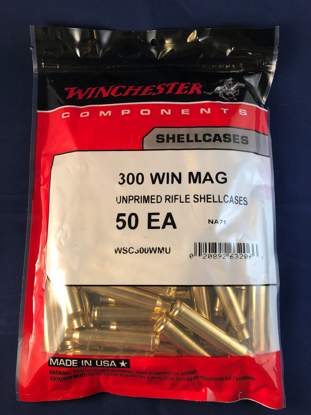 Winchester 300 Win Mag Brass - BLUE COLLAR RELOADING