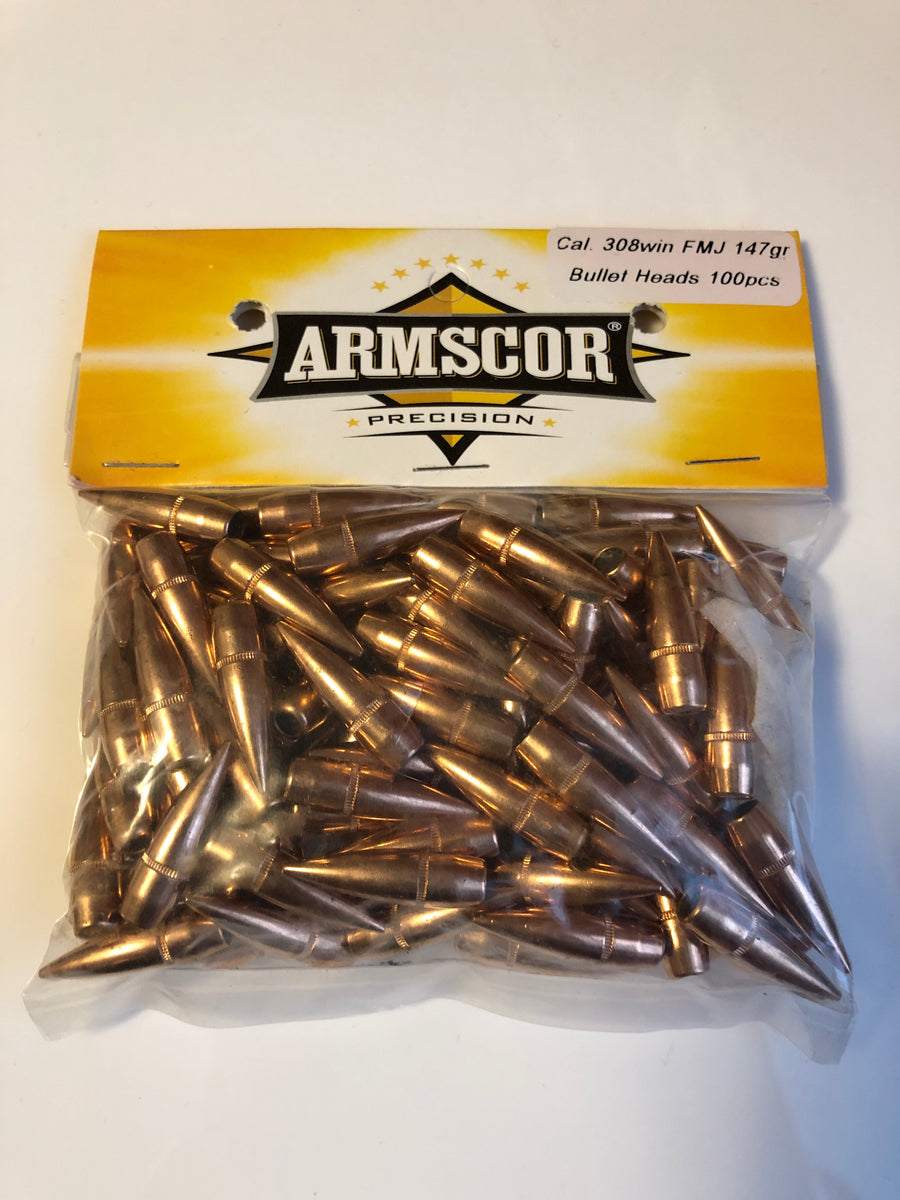 Armscor 308win 147gr FMJ - BLUE COLLAR RELOADING