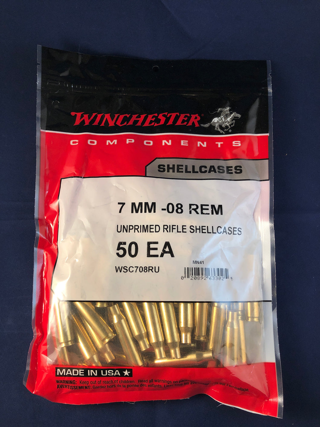 Winchester 7mm-08 Rem Brass - BLUE COLLAR RELOADING