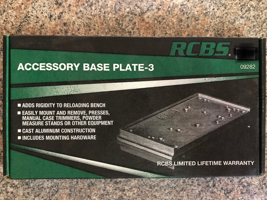 RCBS Base Plate - BLUE COLLAR RELOADING