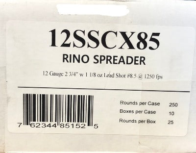 Fiocchi 12ga 1-1/8oz #8.5 1250fps *12SSCX85