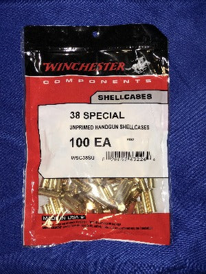 Winchester 38 Special Handgun Brass - BLUE COLLAR RELOADING