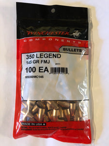 Winchester 350 Legend Bullet 145gr MC - BLUE COLLAR RELOADING