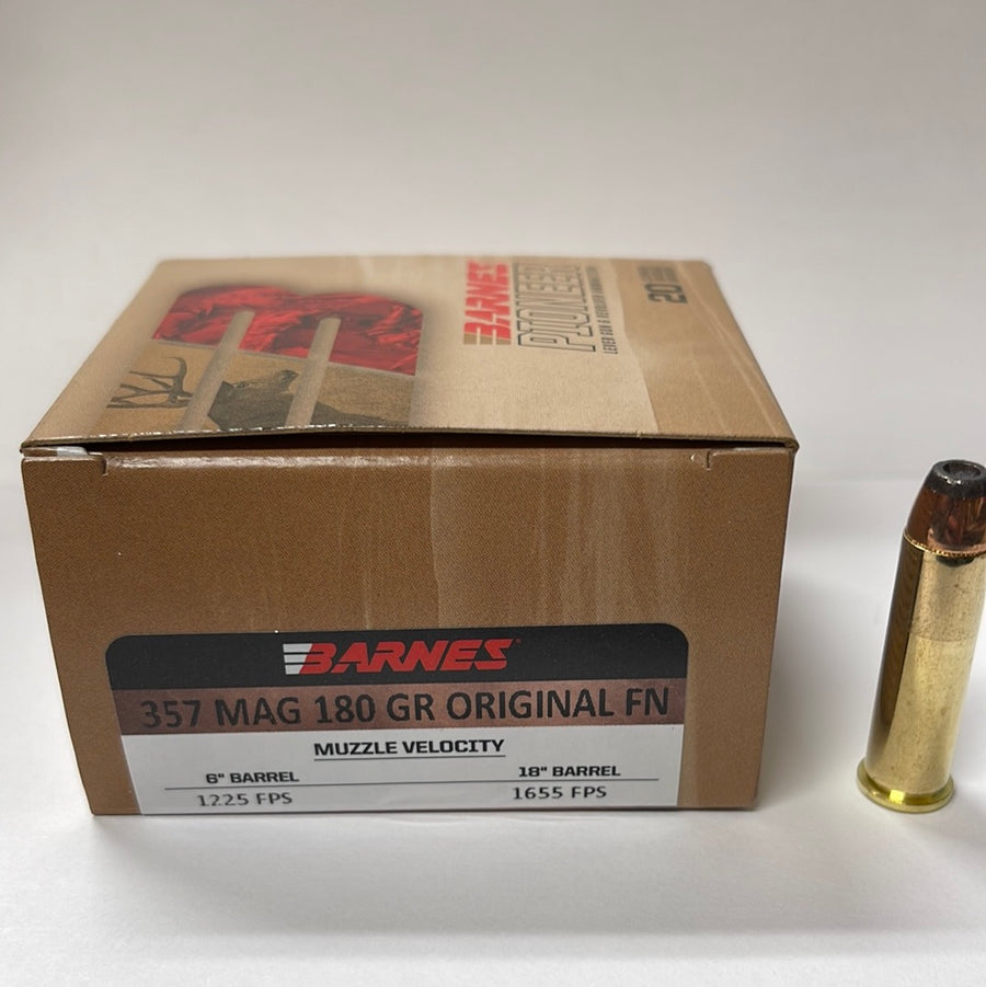 Barnes Pioneer 357 Mag 180gr Original FN HP