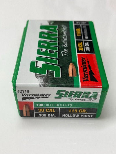 Sierra 30cal 115gr HP #2116
