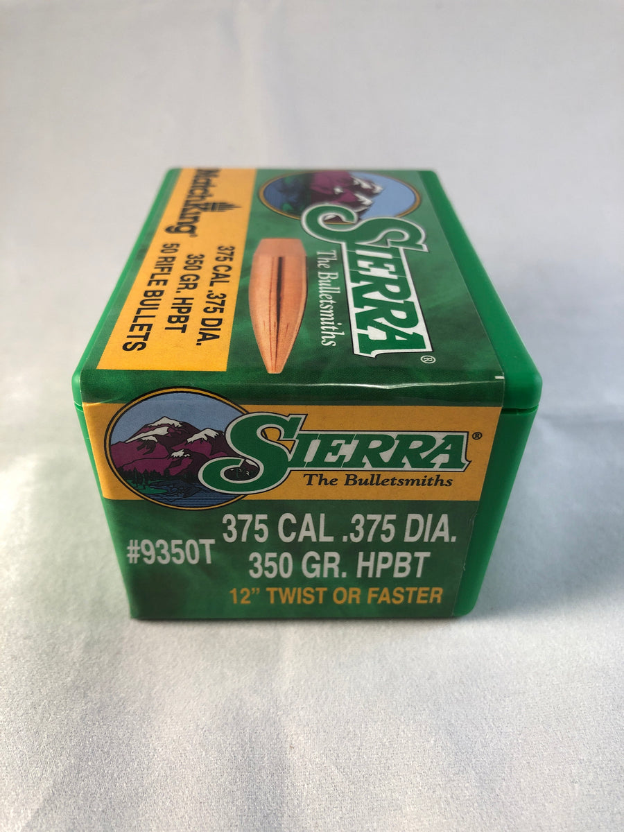 Sierra 375cal 350gr HPBT #9350T - BLUE COLLAR RELOADING