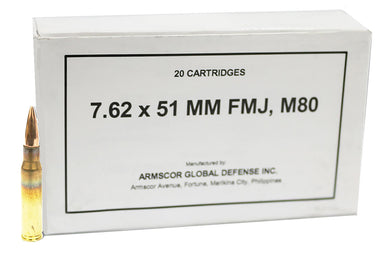 Armscor 7.62x51 M80 147 FMJ 50319