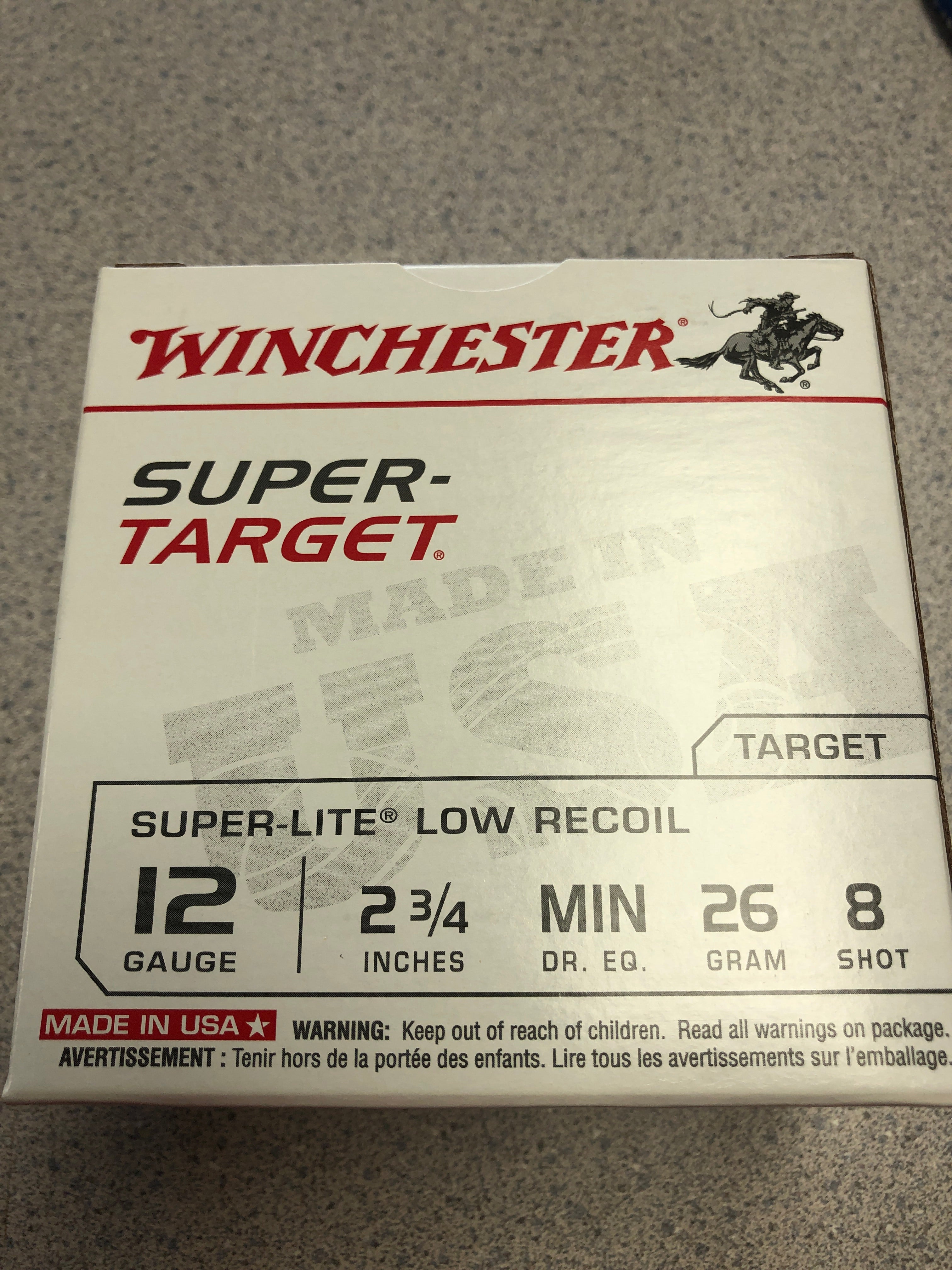 Winchester 12ga Super Target #8 - BLUE COLLAR RELOADING