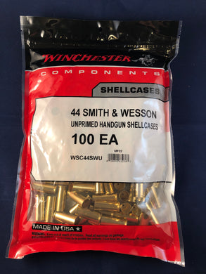 Winchester 44 Smith & Wesson Brass - BLUE COLLAR RELOADING