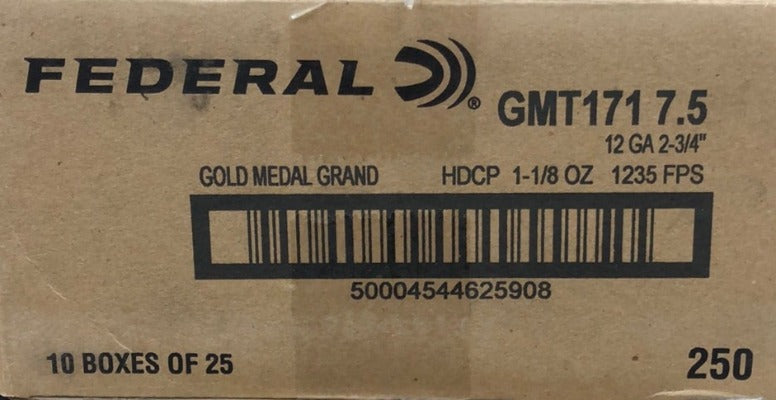 Federal 12ga 1-1/8oz #7.5 1235FPS *GMT17175