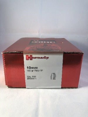 Hornady 10mm 180gr FMJ-FP - BLUE COLLAR RELOADING