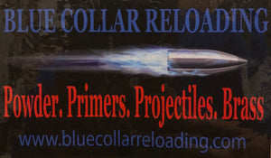 BCR 6"x4" Window Decal - BLUE COLLAR RELOADING