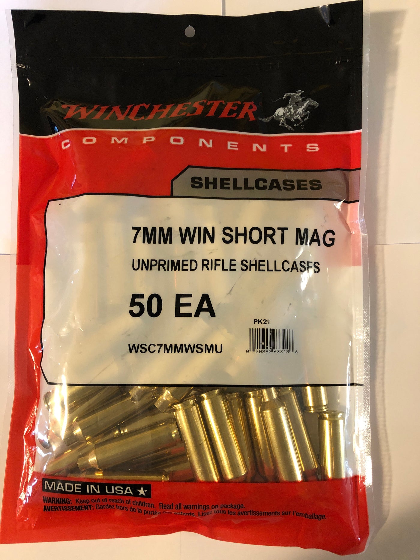 Winchester 7mm WSM Brass - BLUE COLLAR RELOADING