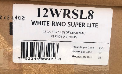 Fiocchi 12ga 1-1/8oz #8 1150FPS *12WRSL8