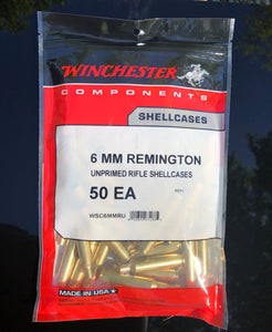 Winchester 6mm Remington Brass - BLUE COLLAR RELOADING