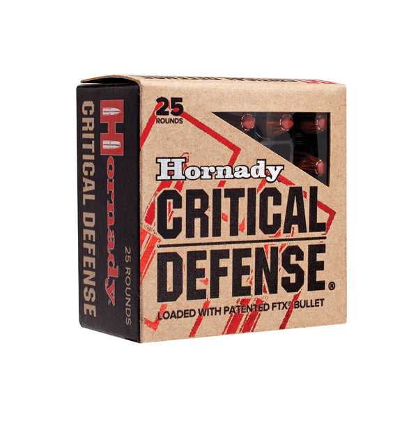 Hornady 357 Mag 125 gr FTX Critical Defense