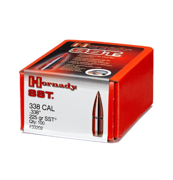 Hornady 338cal 225gr SST #33202