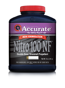 Accurate Nitro 100NF Smokeless Powder · Blue Collar Reloading