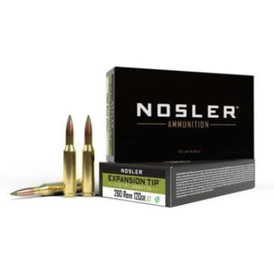 Nosler 260 Remington 120gr E-Tip