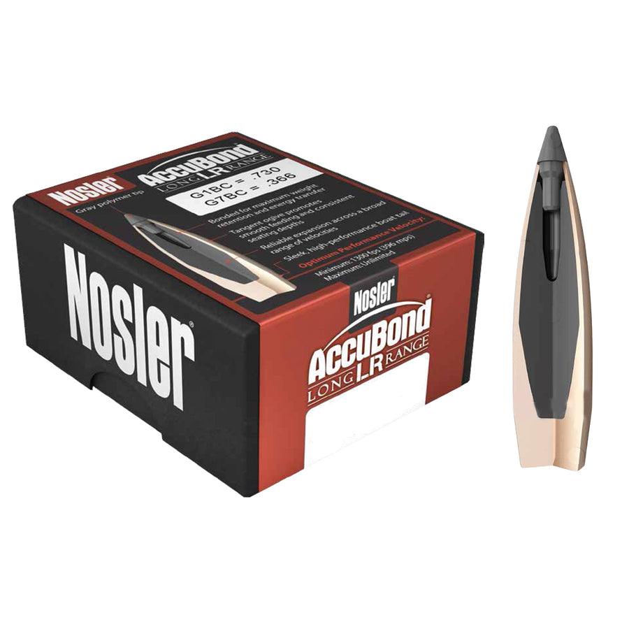 Nosler 30cal 168gr LongRange AccuBond  #58455 - BLUE COLLAR RELOADING