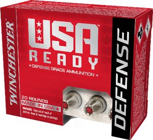 Winchester 9mm+P 124gr Hex-Vent HP