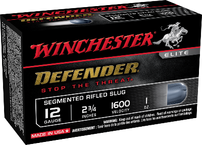 Winchester 12ga 1oz Segmented Rifle Slug *S12PDX1S